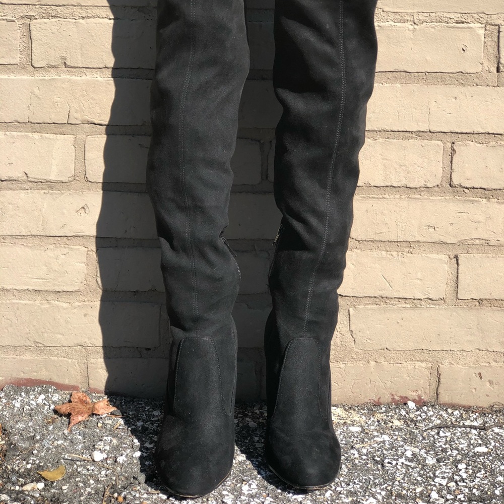 Aldo thigh high boots